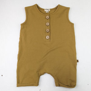 Kidwild Mustard Romper